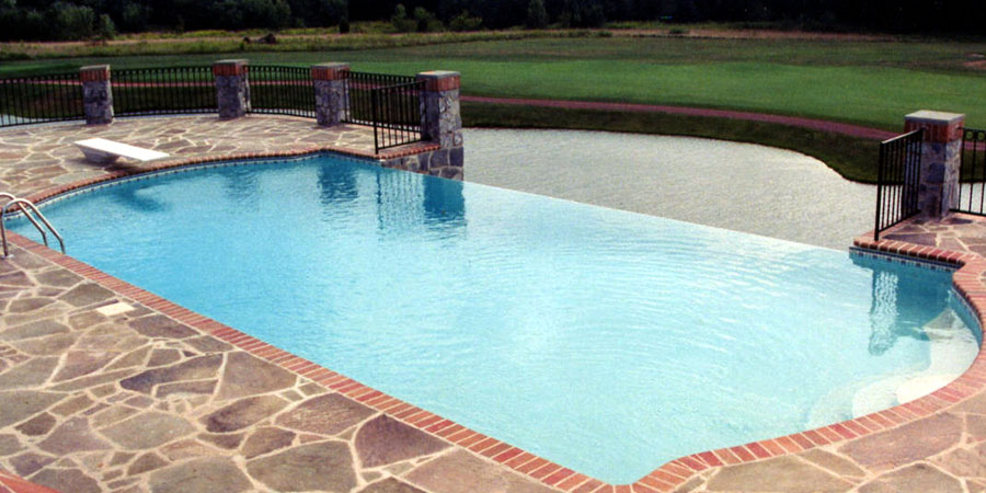 a George Neiderer Custom Outdoor Pool