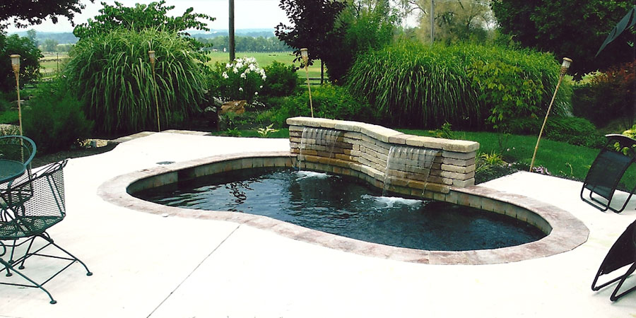 a George Neiderer Custom Outdoor Pool