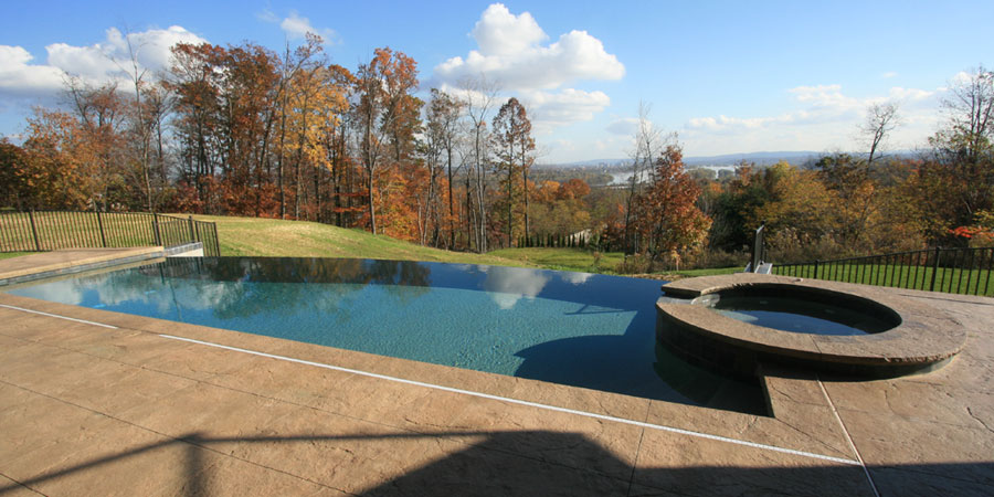 a George Neiderer Custom Outdoor Pool