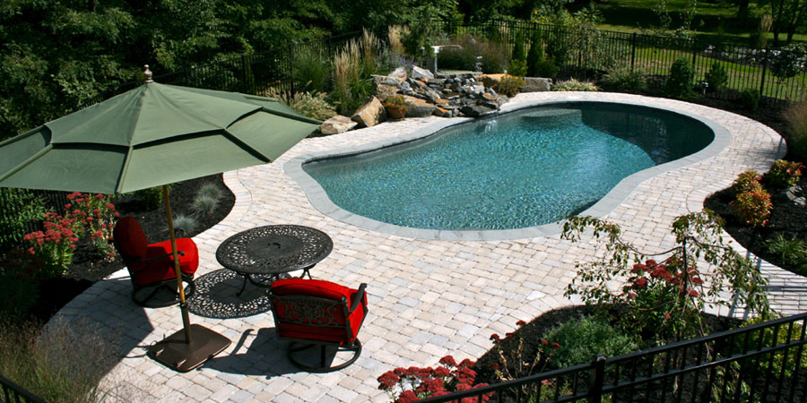 a George Neiderer Custom Outdoor Pool