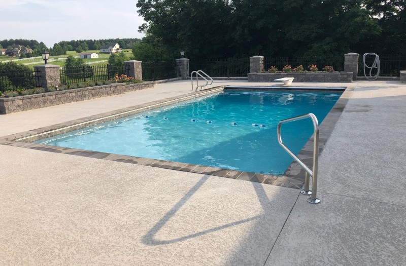 Concrete Pool photo from George Neiderer