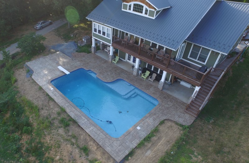 Concrete Pool photo from George Neiderer