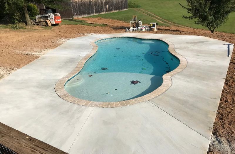 Concrete Pool photo from George Neiderer