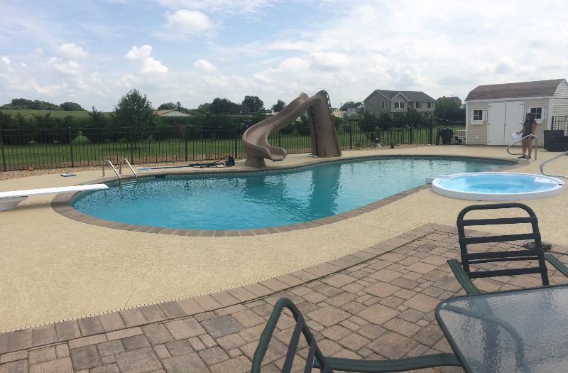 Concrete Pool photo from George Neiderer