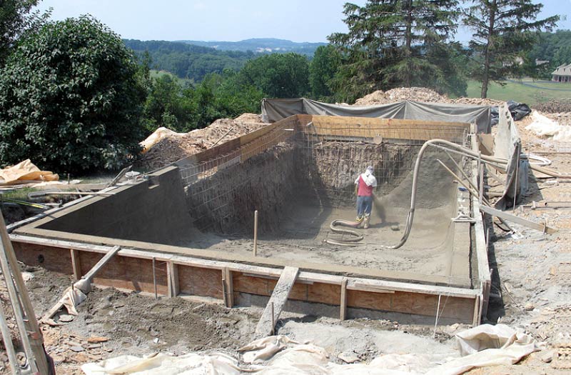 Concrete Pool photo from George Neiderer