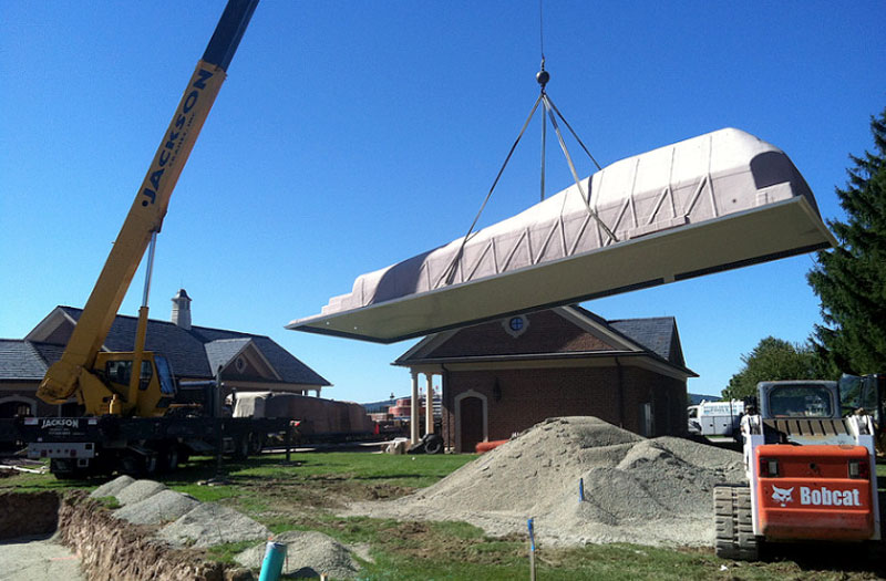 Fiberglass Pool photo from George Neiderer