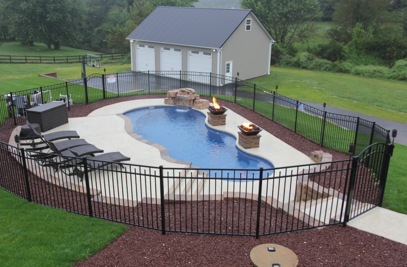 Fiberglass Pool photo from George Neiderer