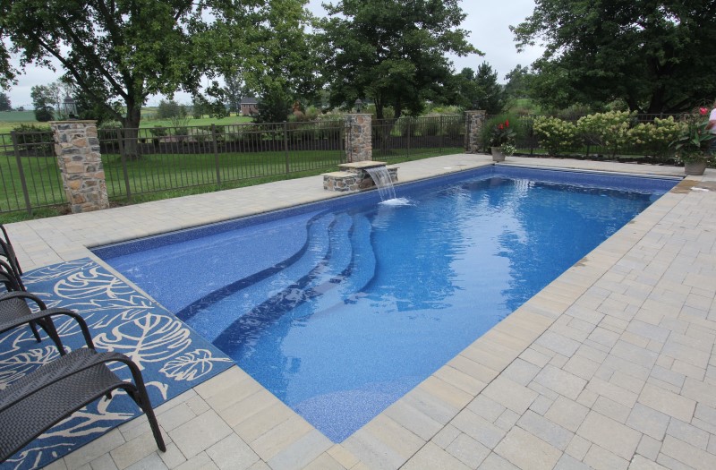 Fiberglass Pool photo from George Neiderer