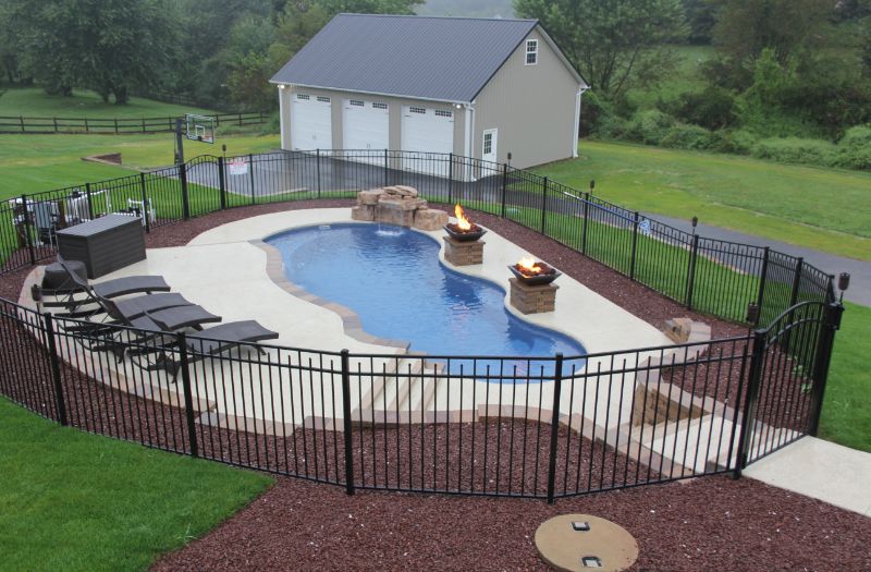 Fiberglass Pool photo from George Neiderer