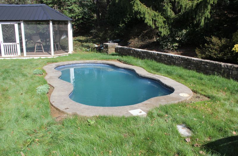 Fiberglass Pool photo from George Neiderer