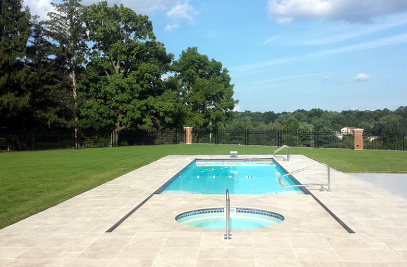 Fiberglass Pool photo from George Neiderer