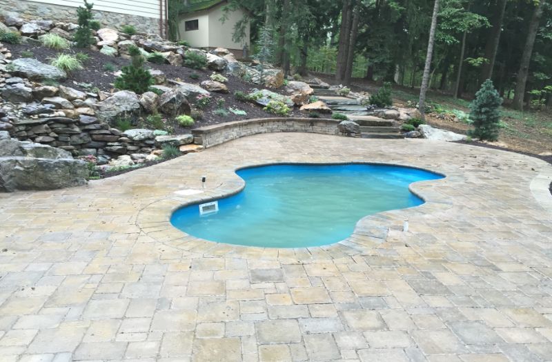 Fiberglass Pool photo from George Neiderer