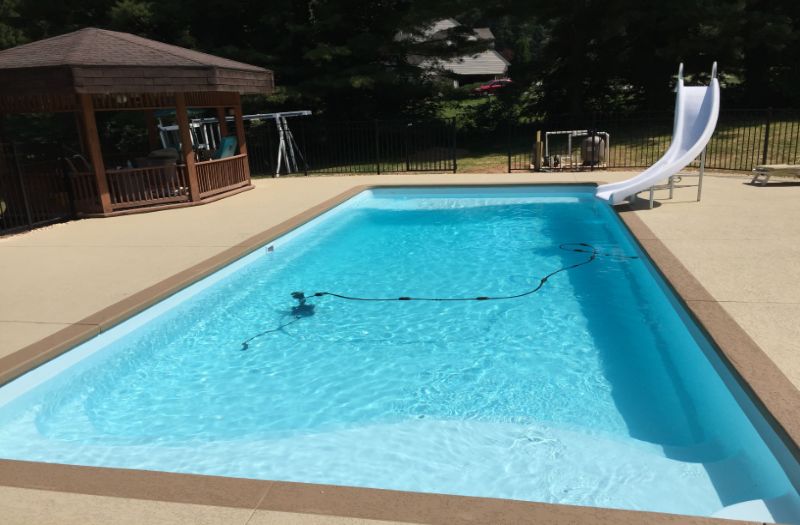 Fiberglass Pool photo from George Neiderer