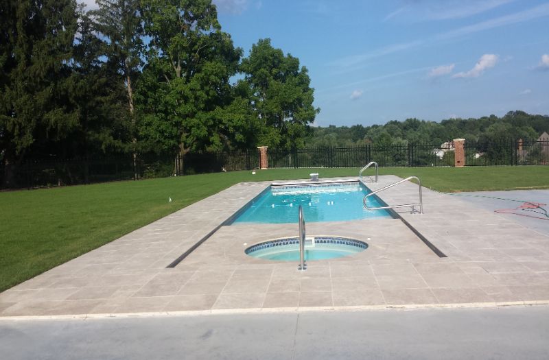Fiberglass Pool photo from George Neiderer