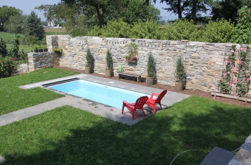 Fiberglass Pool photo from George Neiderer