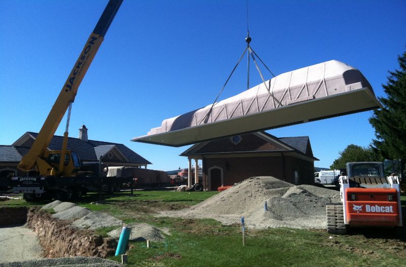 Fiberglass Pool photo from George Neiderer