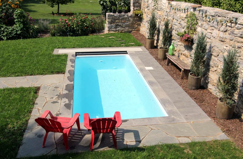 Fiberglass Pool photo from George Neiderer